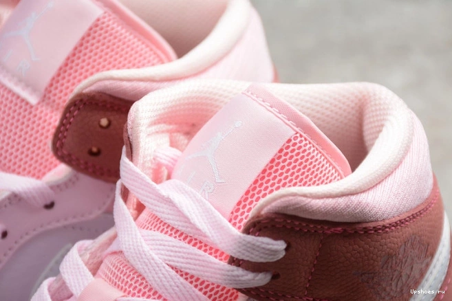 Air CW5379-600 Jordan 1 (W) Mid Digital Pink 1028